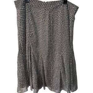 Charter Club Woman Full Skirt Womens Plus 18W Silk Knee Length Flare Hem Fairy